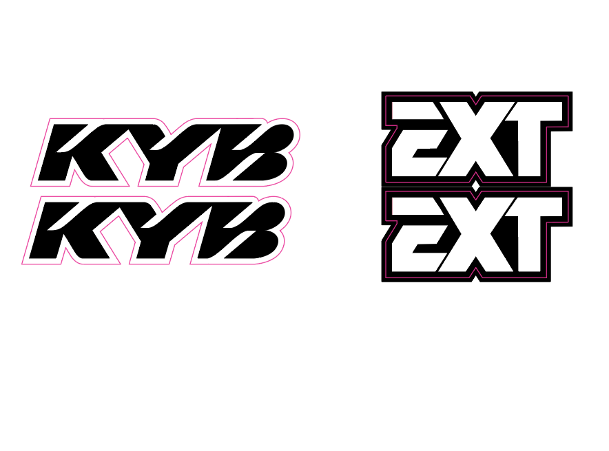 EXT And KYB Sticker