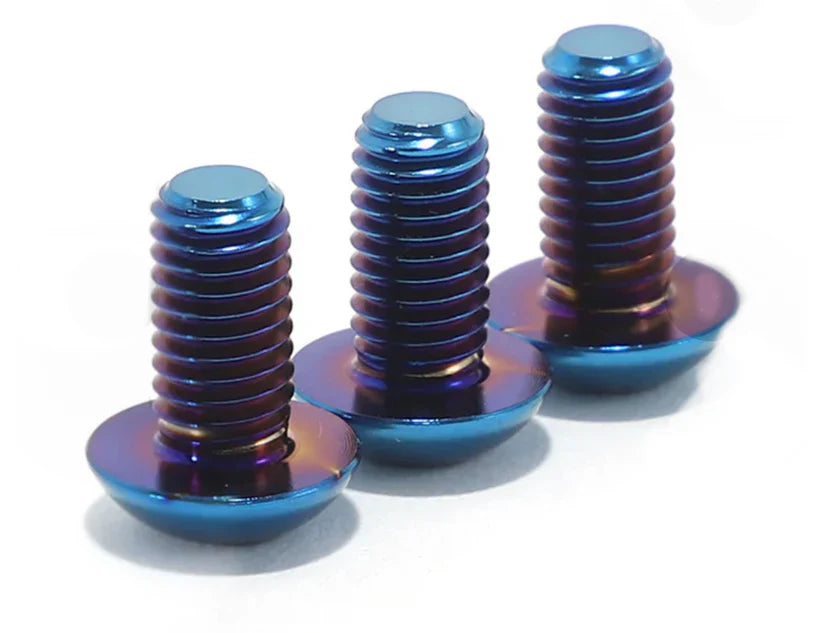 Titanium Fork Guard plastics bolts