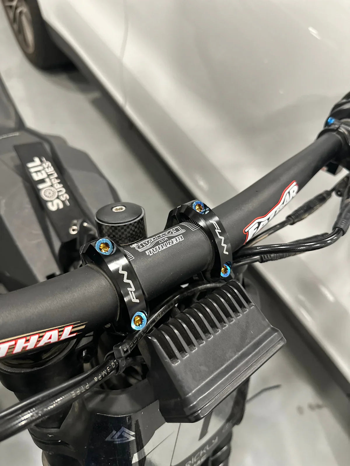 Titanium Funn Mount Bolts