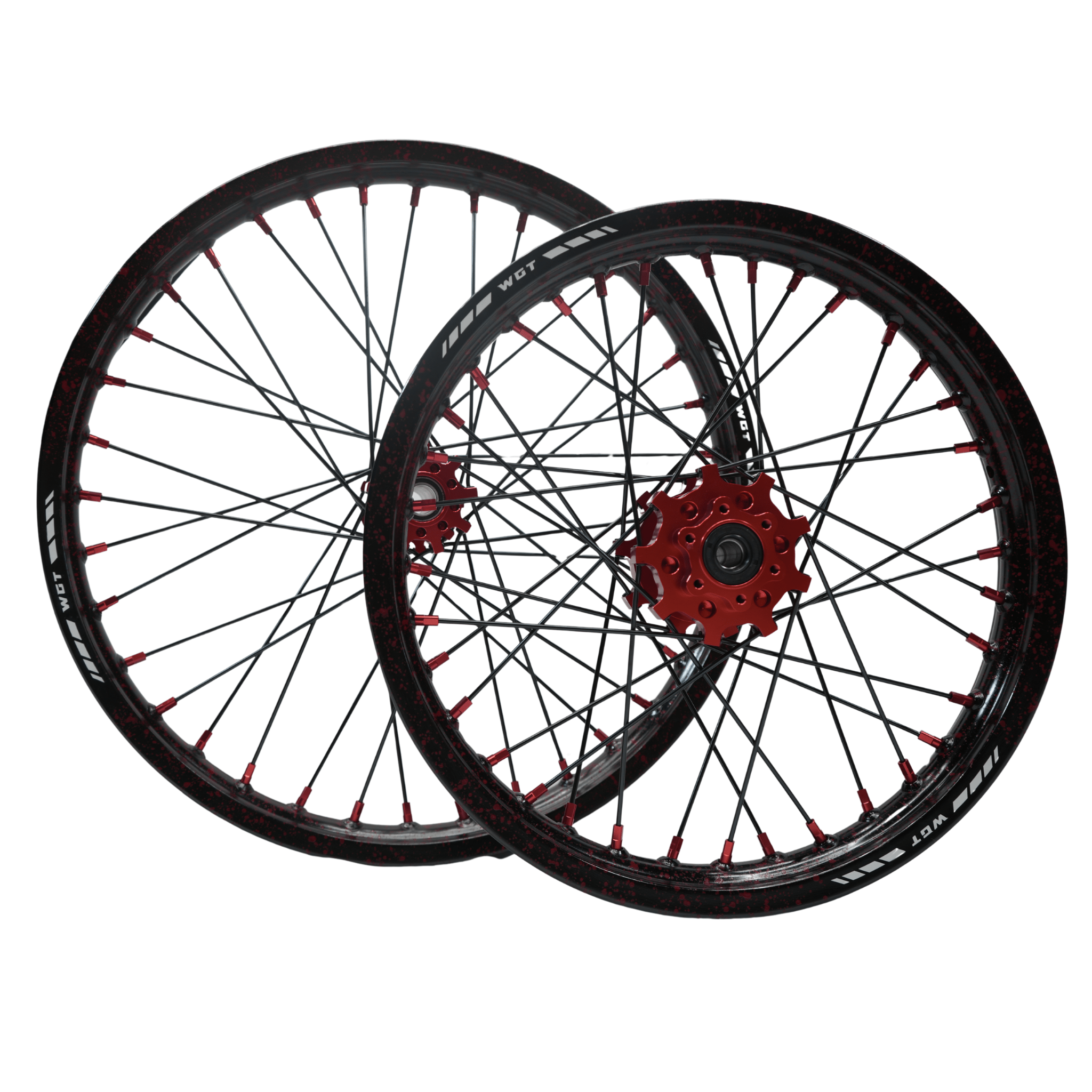 Rift Performance Rift Racing Wheels WGT Splattered V2 19x16 Wheel Set – Rift Racing